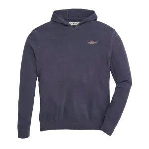 Trout Merino Hoodie - Ombre Blue