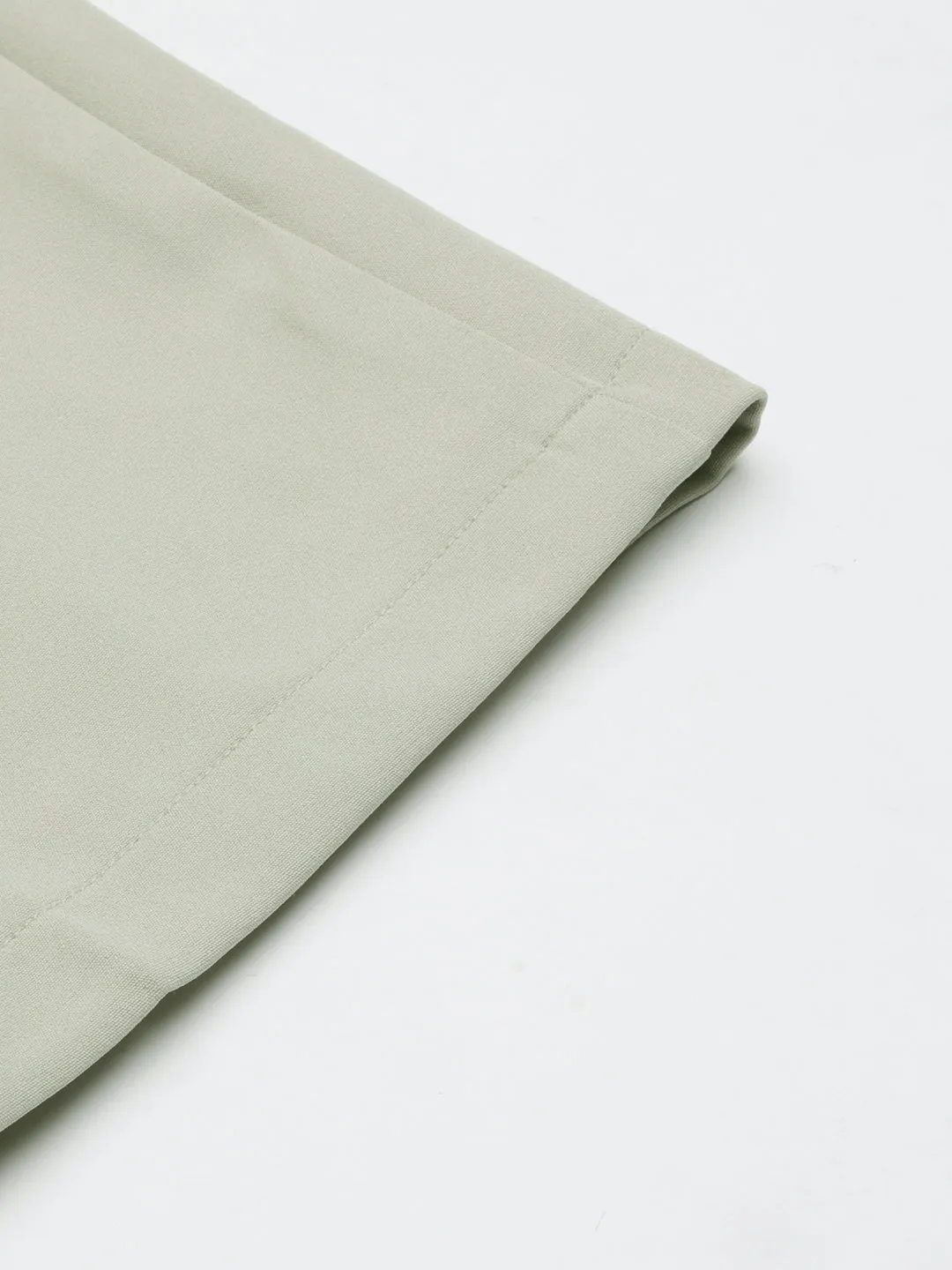 Women Beige Relaxed Straight Fit Cotton Parallel Trouser