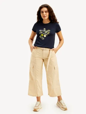 Women's Mid Rise Wideleg Trousers