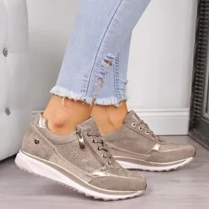 Women's Orthopedic Breathable Zipper Sneakers